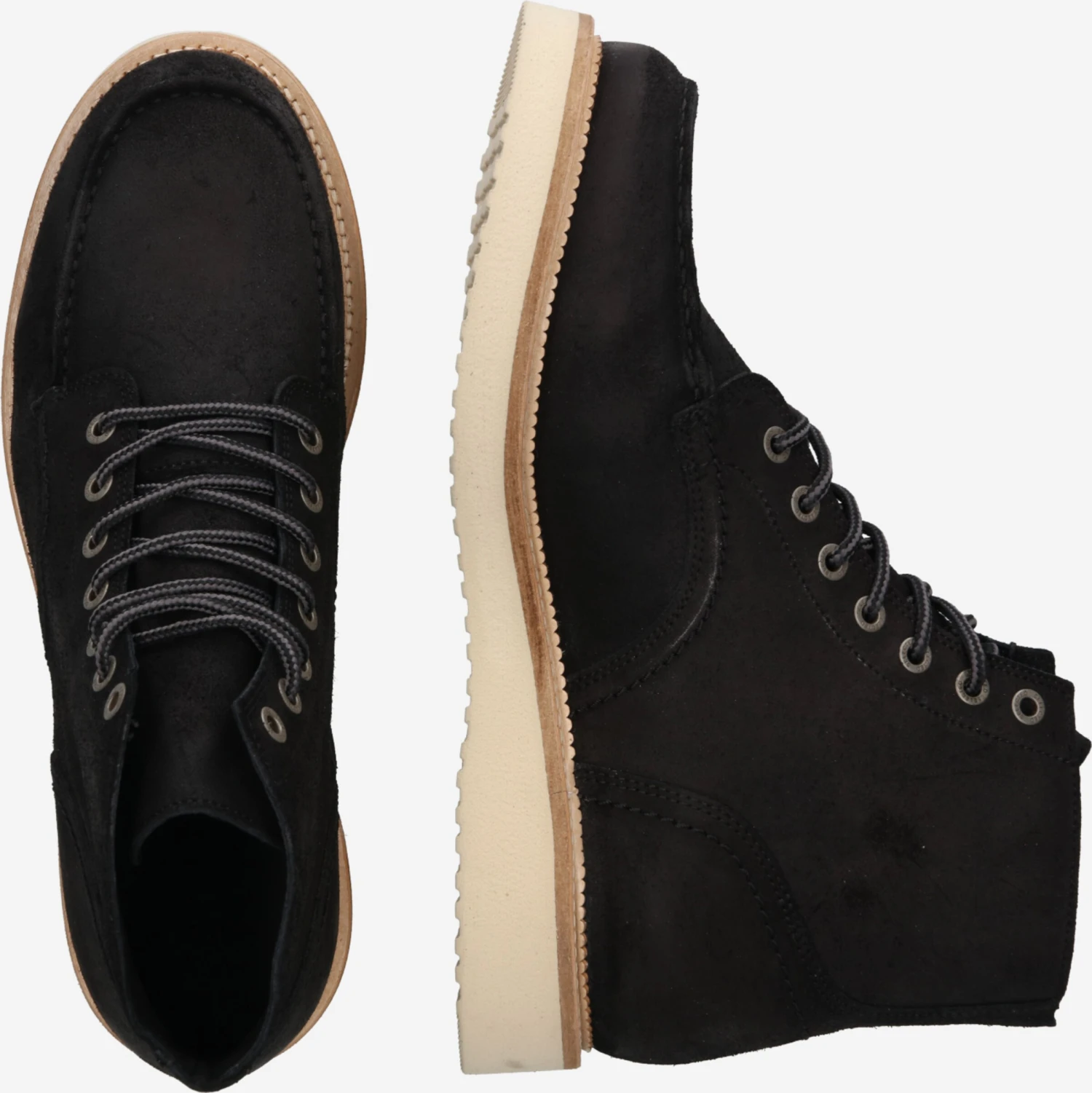 Selected Homme Veterboots Chukka Boots Teo Heren Zwart 2 Selected Homme Veterboots Chukka Boots Teo Heren Zwart - Afbeelding 2