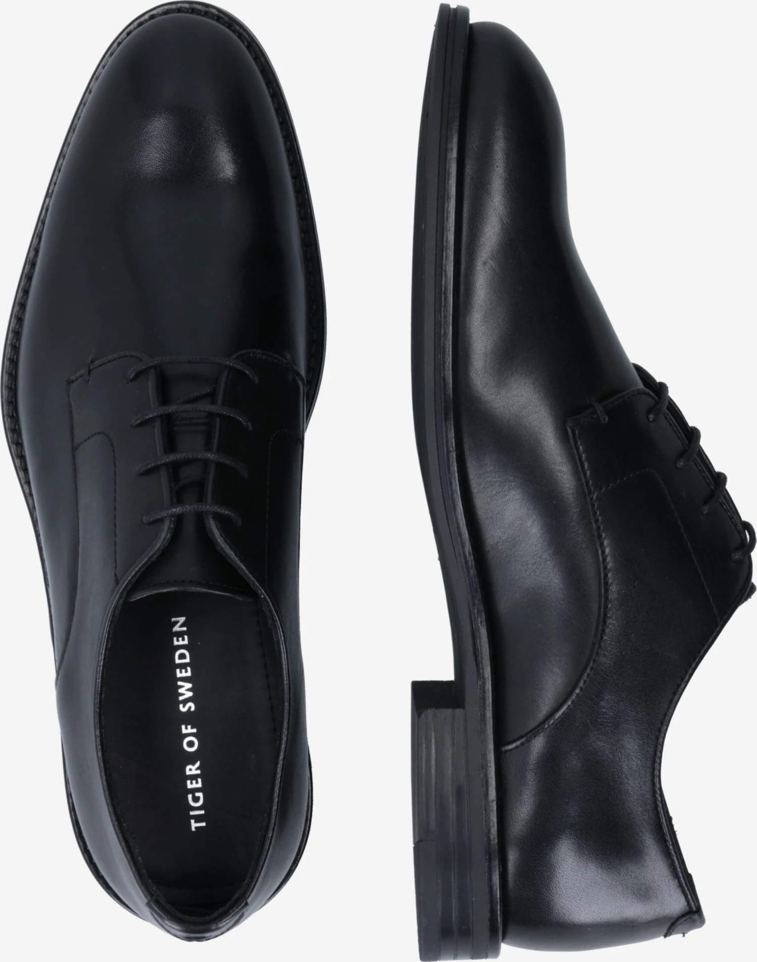 Tiger Of Sweden Nette Schoenen Veterschoen TRENT Heren Zwart 2 Tiger Of Sweden Nette Schoenen Veterschoen TRENT Heren Zwart - Afbeelding 2