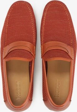 Kazar Lage Schoenen Mocassins Heren Oranje -Herenschoenen Winkel 0c4e62970254990665924550a0d8317d