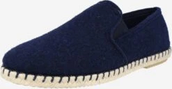 Shepherd Lage Schoenen Espadrilles Jan Heren Marine
