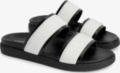 Calvin Klein Sandalen & Pantoffels Sandalen Heren Zwart / Wit -Herenschoenen Winkel 14da2cd5a4ace94a12dbf39f1ea7425d