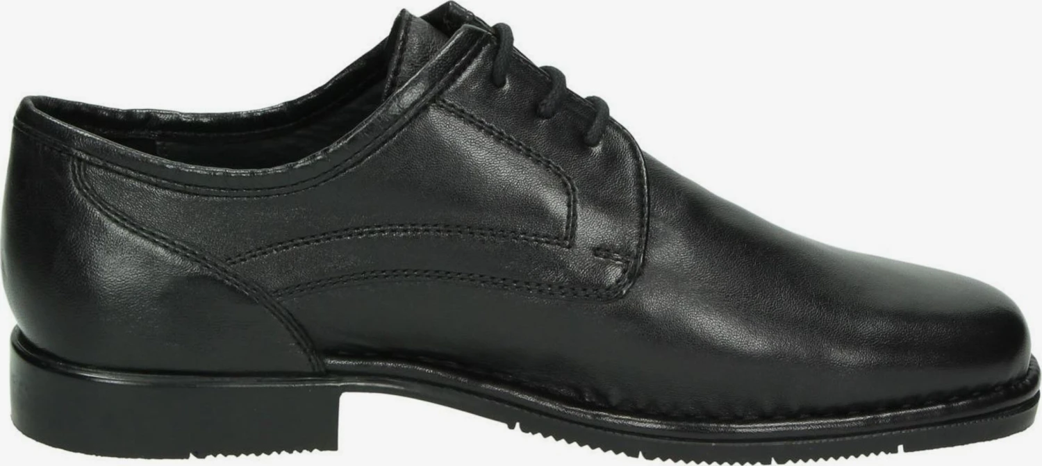 Nette Schoenen Veterschoen Houston-XL Heren Zwart 3 Nette Schoenen Veterschoen Houston-XL Heren Zwart - Afbeelding 3