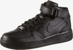Nike Sportswear Hoge Sneakers Sneakers Hoog AIR FORCE 1 MID 07 Heren Zwart