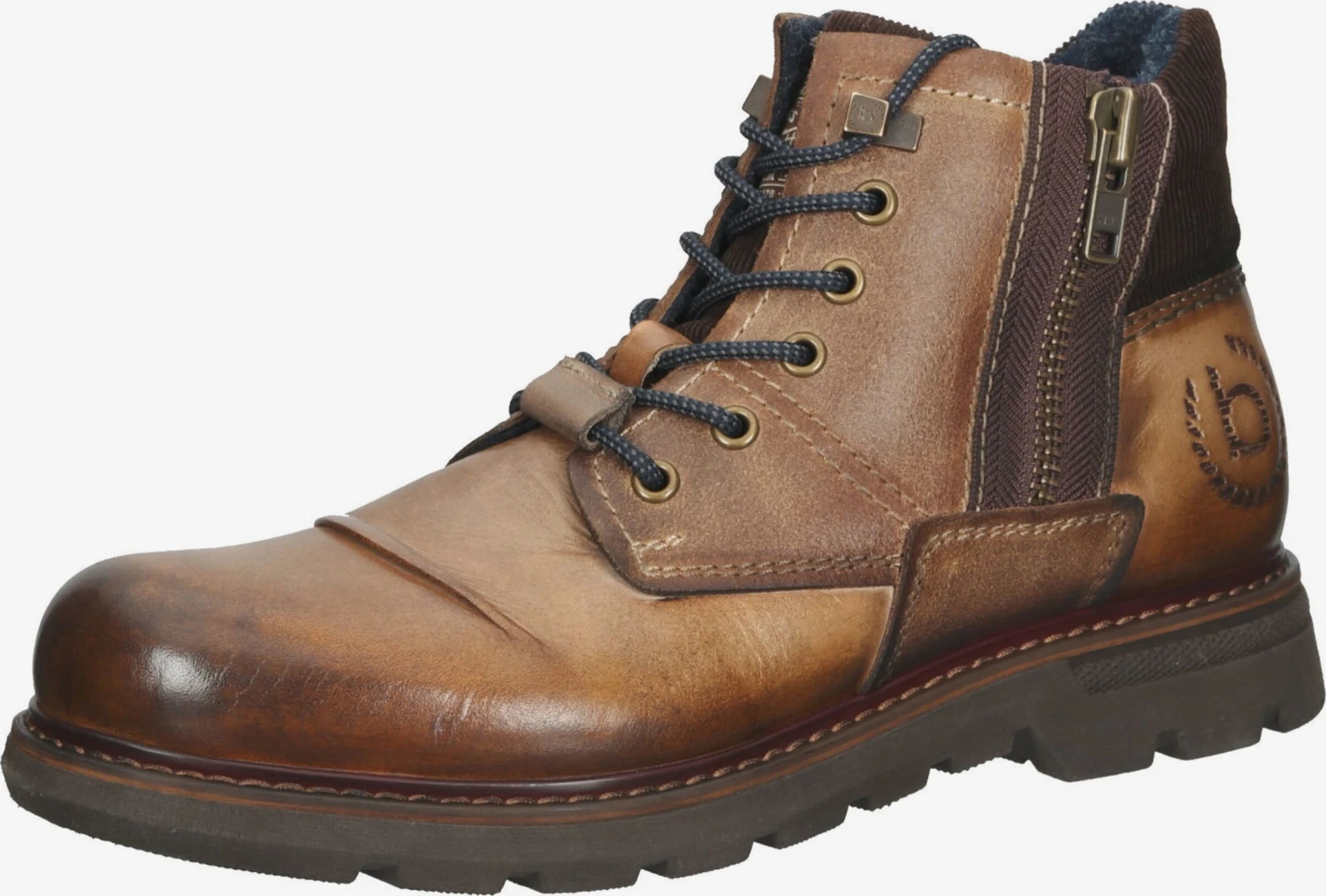 Bugatti Boots & Laarzen Veterboots Heren Kastanjebruin 1 Bugatti Boots & Laarzen Veterboots Heren Kastanjebruin