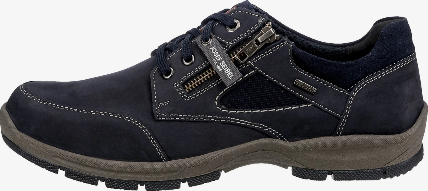 Josef Seibel Sportieve Veterschoenen Sportieve Veterschoen Lenny Heren Navy 2 Josef Seibel Sportieve Veterschoenen Sportieve Veterschoen Lenny Heren Navy - Afbeelding 2
