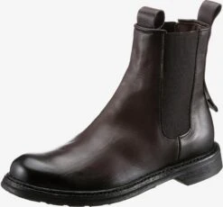 A.S.98 Enkelboots Chelsea Boots Heren Donkerbruin