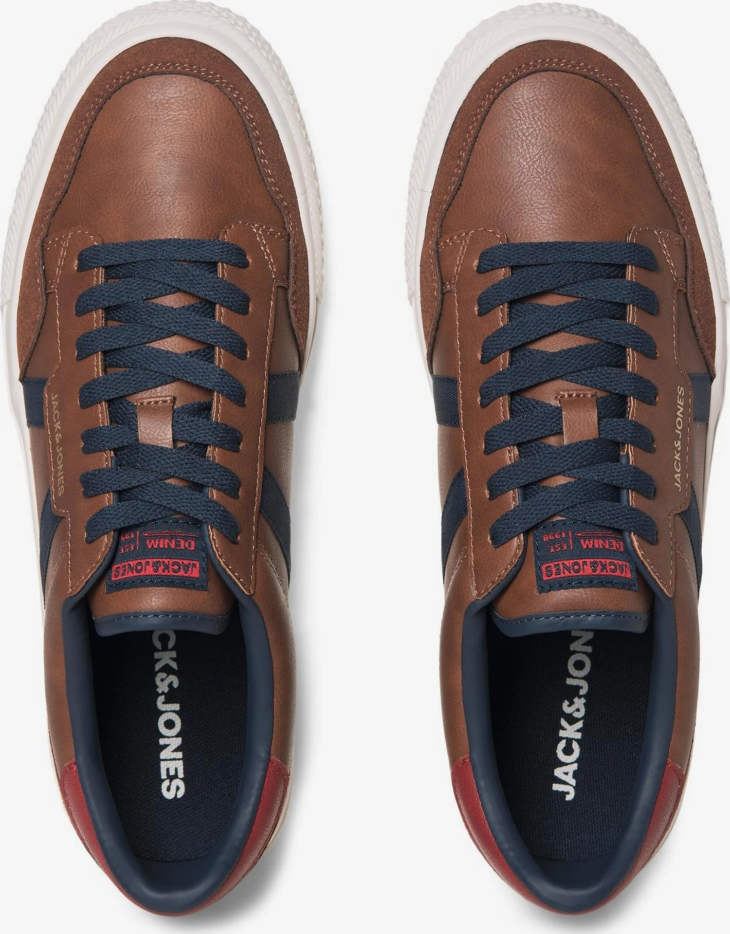 Jack & Jones Casual Sneakers Sneakers Laag Heren Karamel 2 Jack & Jones Casual Sneakers Sneakers Laag Heren Karamel - Afbeelding 2