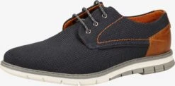 Bugatti Casual Veterschoenen Veterschoen Sandman Heren Navy