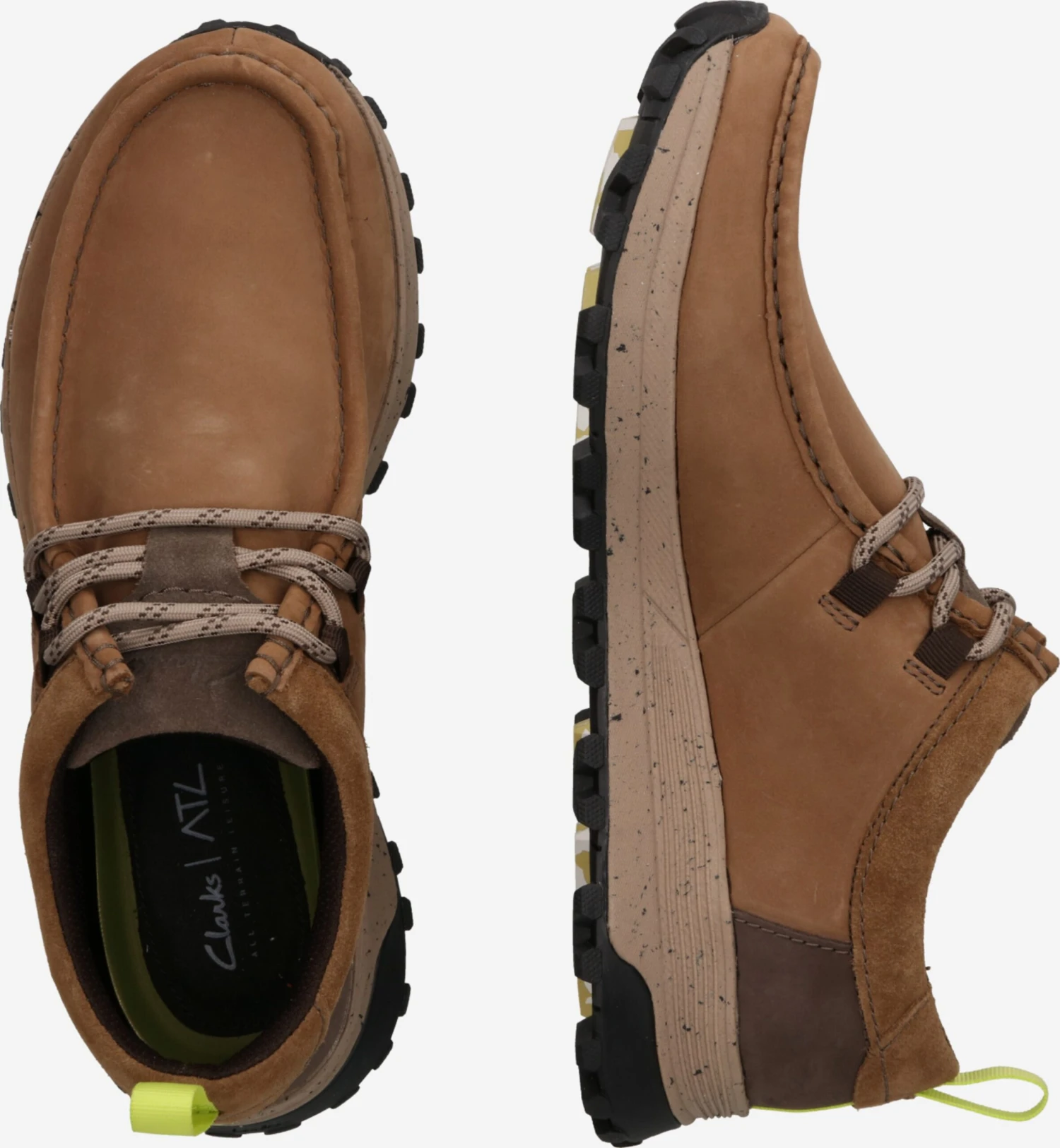 Clarks Sportieve Veterschoenen Sportieve Veterschoen Heren Donkerbeige 2 Clarks Sportieve Veterschoenen Sportieve Veterschoen Heren Donkerbeige - Afbeelding 2