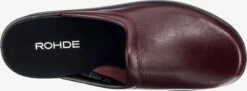 Rohde Pantoffels Huisschoen Lekeberg Heren Wijnrood -Herenschoenen Winkel 316e76ed3851f8fc13b9a51d0a5c4d8a