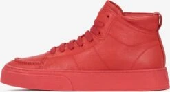 Kazar Hoge Sneakers Sneakers Hoog Heren Watermeloen Rood