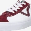 Vans Skate Sneakers Sneakers Laag Heren Bourgogne / Wit