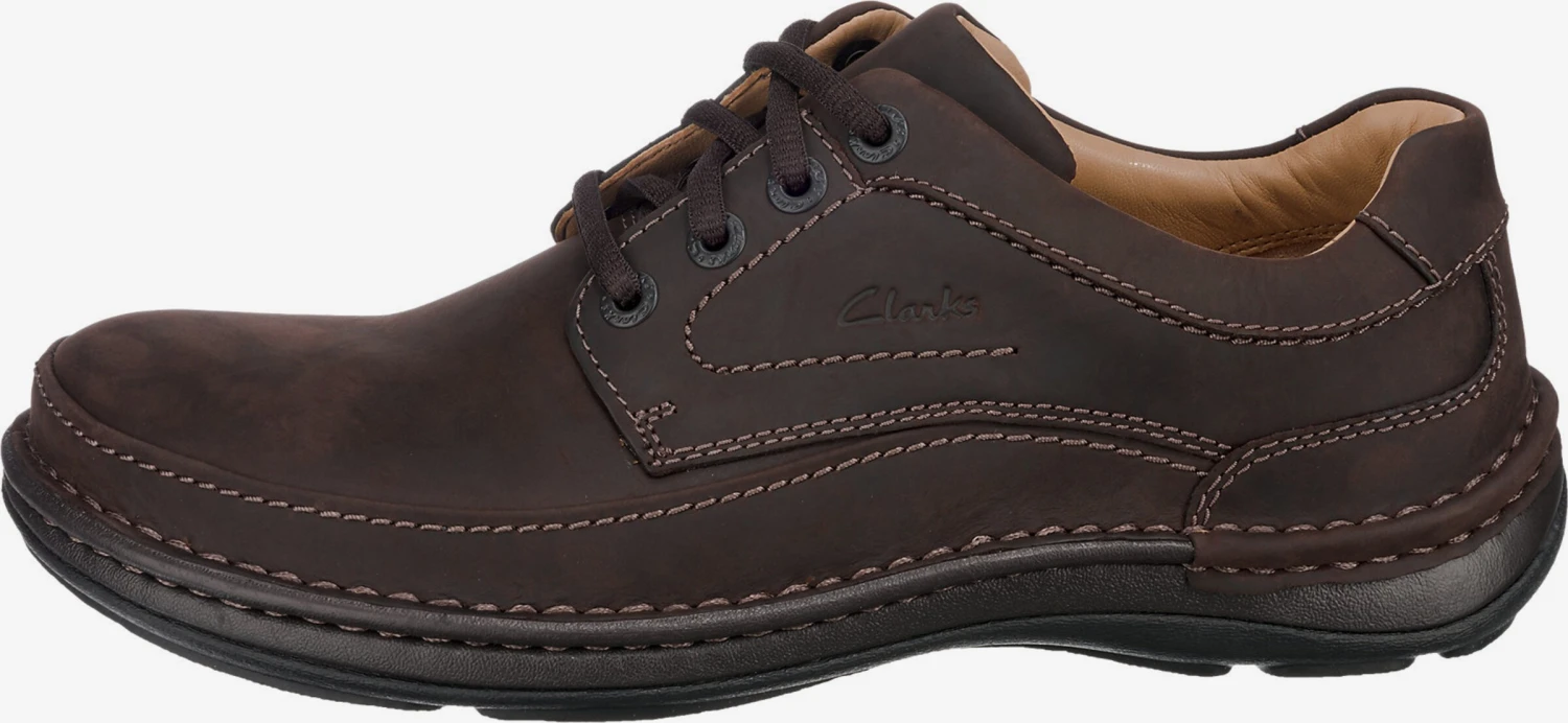 Clarks Casual Veterschoenen Veterschoen Nature Heren Kastanjebruin 2 Clarks Casual Veterschoenen Veterschoen Nature Heren Kastanjebruin - Afbeelding 2
