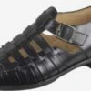 Ganter Sandalen & Pantoffels Sandalen Heren Zwart
