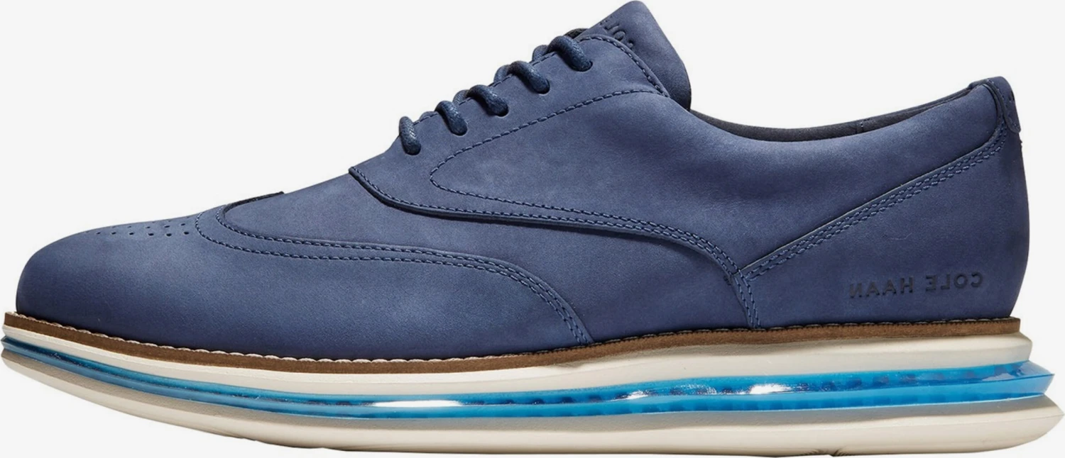 Cole Haan Sportieve Veterschoenen Sportieve Veterschoen ØriginalGrand Energy Wingtip Oxford Heren Blauw 1 Cole Haan Sportieve Veterschoenen Sportieve Veterschoen ØriginalGrand Energy Wingtip Oxford Heren Blauw