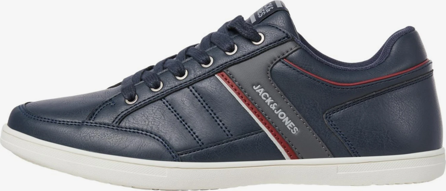 Jack & Jones Casual Sneakers Sneakers Laag BRADFIELD Heren Navy 1 Jack & Jones Casual Sneakers Sneakers Laag BRADFIELD Heren Navy