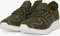Blend Casual Sneakers Sneakers Laag Heren Olijfgroen