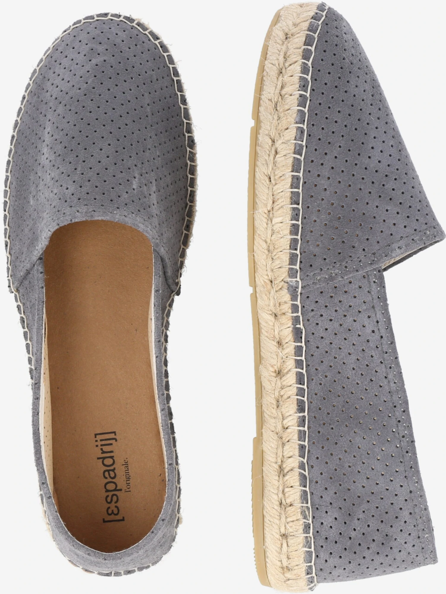 Lage Schoenen Espadrilles Heren Donkergrijs 2 Lage Schoenen Espadrilles Heren Donkergrijs - Afbeelding 2