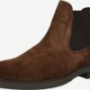 Selected Homme Enkelboots Chelsea Boots Heren Bruin
