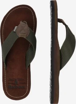 Slippers Teenslippers Toeman Beach Heren Olijfgroen -Herenschoenen Winkel 5749b597f2295084e74390ea27ac4c7d