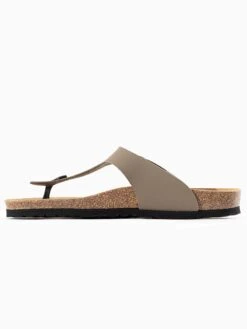 Slippers Teenslippers Mercure Heren Taupe -Herenschoenen Winkel 5d2452e555bb65f83c6e8a0d56f24bee