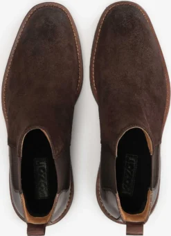 Kazar Enkelboots Chelsea Boots Heren Bruin -Herenschoenen Winkel 601995983a1464a11d47597d855d33d6 scaled