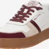 Marc O'Polo Casual Sneakers Sneakers Laag Carlo Heren Donkerrood / Wit
