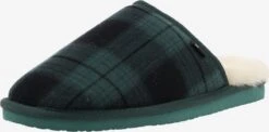 Bullboxer Pantoffels Huisschoen Heren Smaragd / Groen Gemêleerd