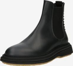 Enkelboots Chelsea Boots VICTOR Heren Zwart