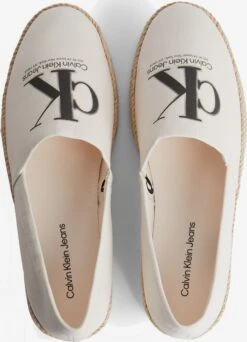 Calvin Klein Jeans Lage Schoenen Espadrilles Heren Wit -Herenschoenen Winkel 6b48e7d601db338d56e358baf95f3199