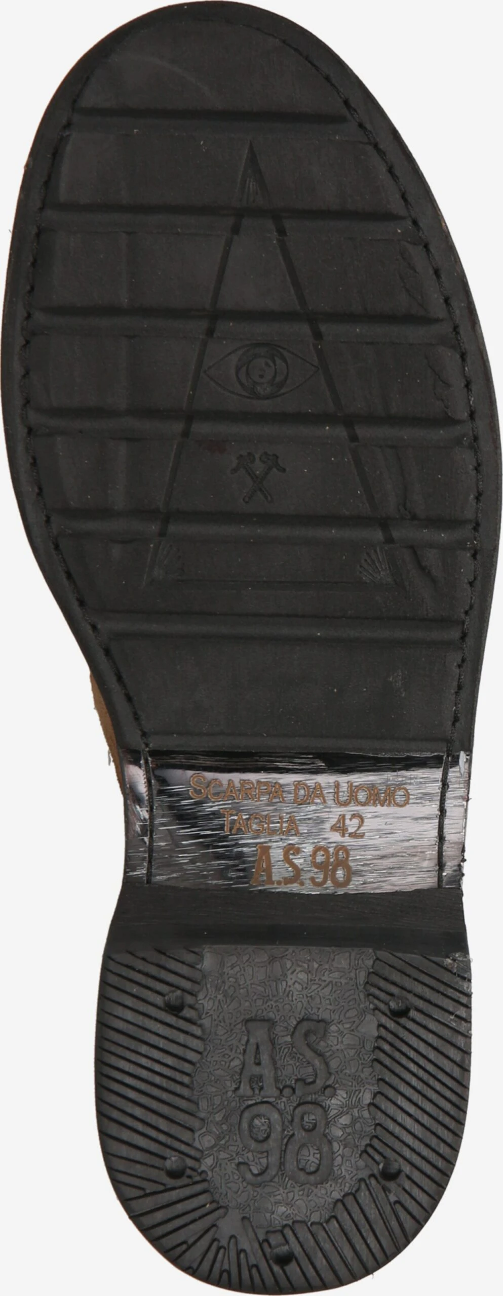 A.S.98 Enkelboots Chelsea Boots DIVISION Heren Lichtbruin / Donkerbruin 3 A.S.98 Enkelboots Chelsea Boots DIVISION Heren Lichtbruin / Donkerbruin - Afbeelding 3