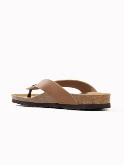 Slippers Teenslippers Lucca Heren Beige -Herenschoenen Winkel 714e198cfbc8fdb216a22763f6d61f3a
