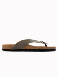 Slippers Teenslippers Lucca Heren Grijs -Herenschoenen Winkel 7176a3f4817f44ff19778a407fd6671a