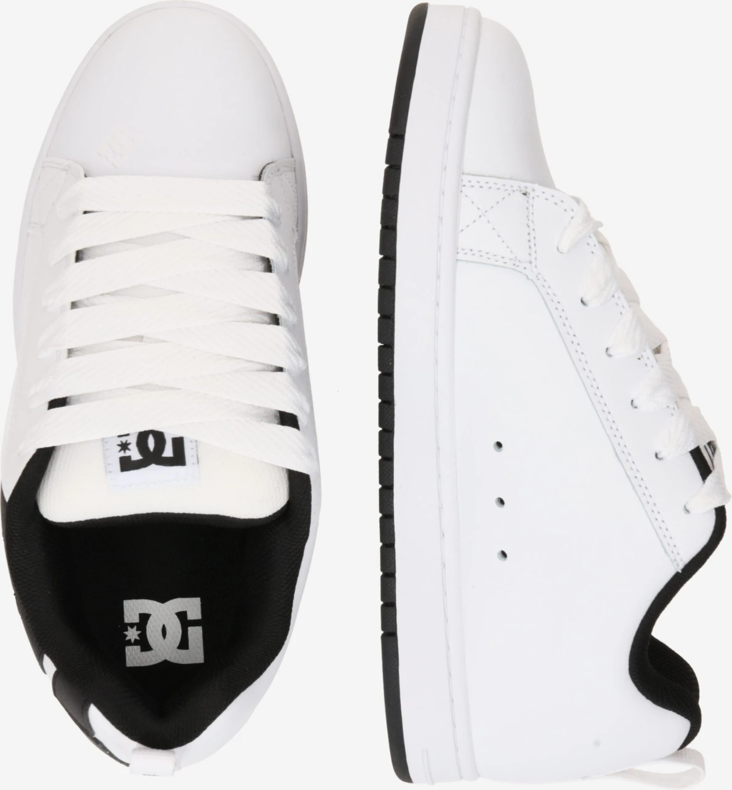 DC SHOES Skate Sneakers Sneakers Laag COURT GRAFFIK Heren Wit 2 DC SHOES Skate Sneakers Sneakers Laag COURT GRAFFIK Heren Wit - Afbeelding 2