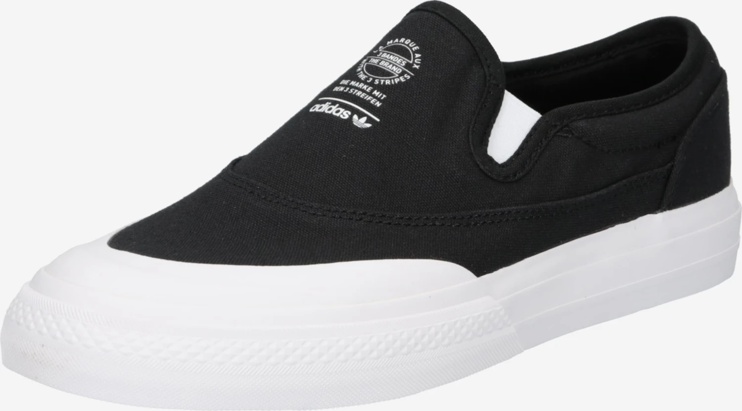 Adidas Originals Slip-on Sneakers Slip-ons NIZZA RF SLIP Heren Zwart 1 Adidas Originals Slip-on Sneakers Slip-ons NIZZA RF SLIP Heren Zwart