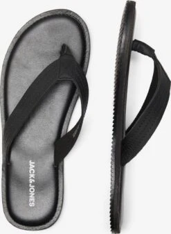 Jack & Jones Slippers Teenslippers Heren Zwart 7 Jack & Jones Slippers Teenslippers Heren Zwart -Herenschoenen Winkel 802cf8c23b00990123d107b8c97f6c8a