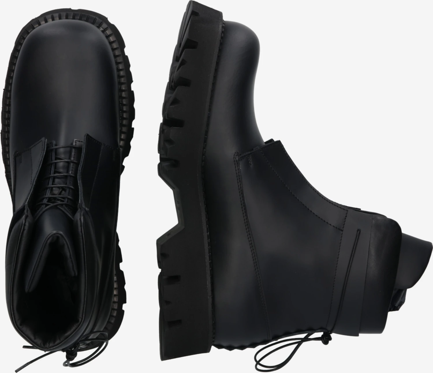 Boots & Laarzen Veterboots ABRA Heren Zwart 2 Boots & Laarzen Veterboots ABRA Heren Zwart - Afbeelding 2