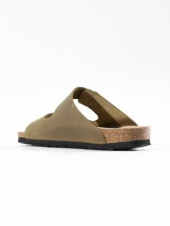 Instappers Muiltjes Atlas Heren Kaki -Herenschoenen Winkel 84c2bf5b854f0547cdea0216035922a5