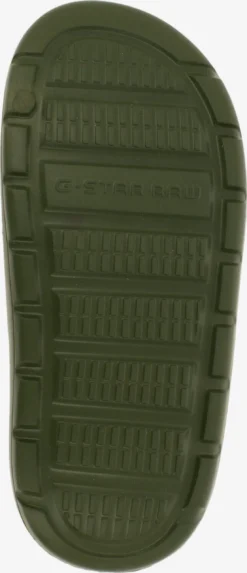 G-Star Raw Instappers Muiltjes Staq Heren Olijfgroen