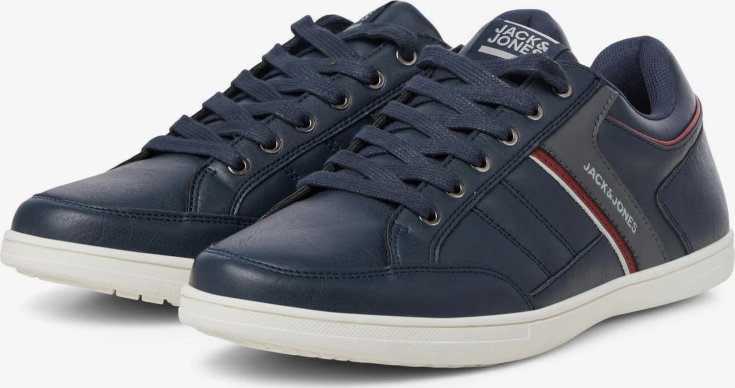 Jack & Jones Casual Sneakers Sneakers Laag BRADFIELD Heren Navy 2 Jack & Jones Casual Sneakers Sneakers Laag BRADFIELD Heren Navy - Afbeelding 2