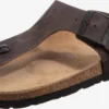 Rohde Slippers Teenslippers Grado Heren Bruin