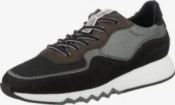 Floris Van Bommel Casual Sneakers Sneakers Laag Nineti Heren Zwart