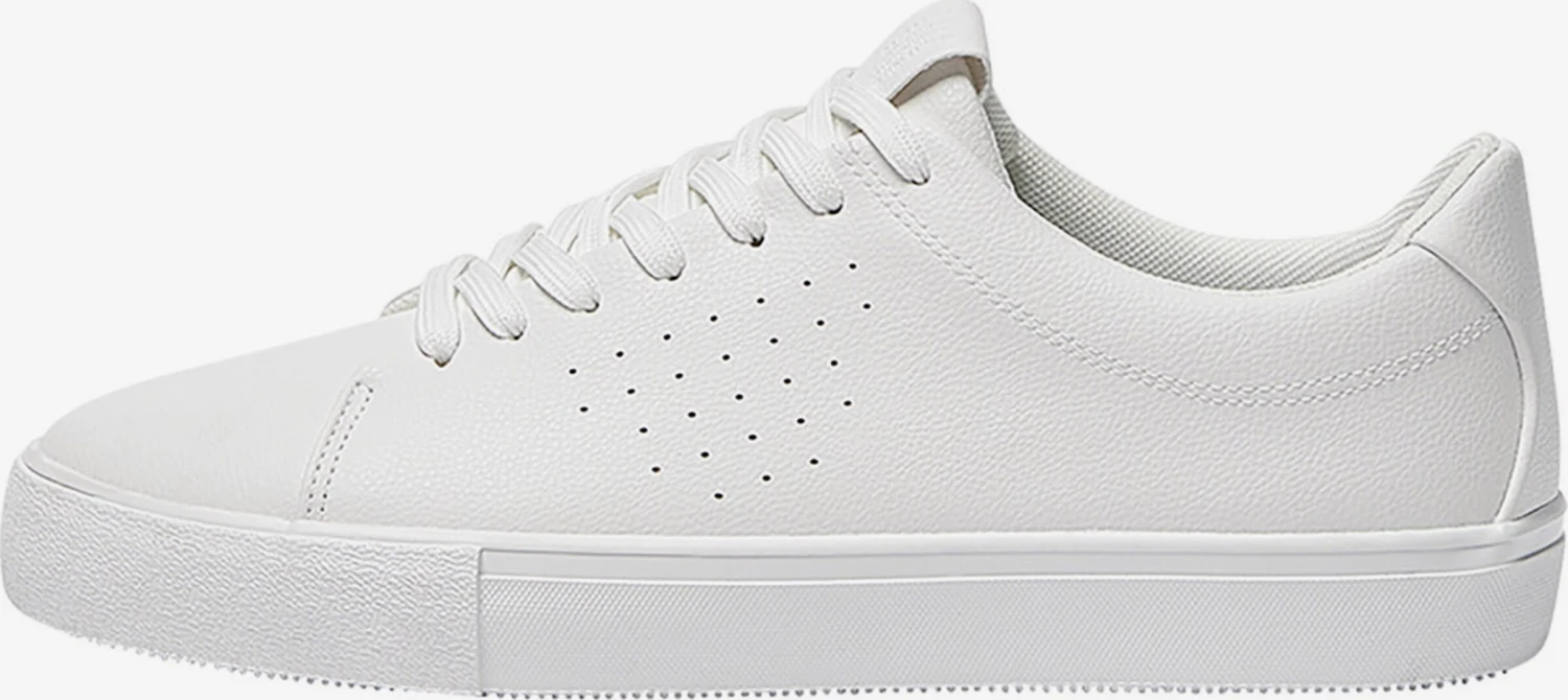 PULL & BEAR Casual Sneakers Sneakers Laag Heren Wit 2 PULL & BEAR Casual Sneakers Sneakers Laag Heren Wit - Afbeelding 2