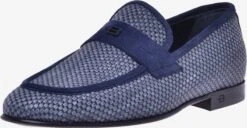 Baldinini Lage Schoenen Instappers Heren Duifblauw