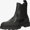 Les Deux Enkelboots Chelsea Boots TANNER Heren Zwart