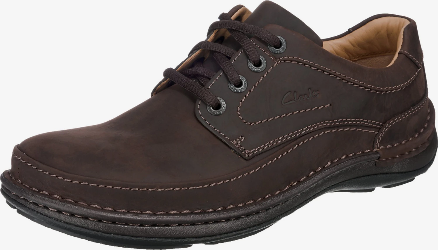 Clarks Casual Veterschoenen Veterschoen Nature Heren Kastanjebruin 1 Clarks Casual Veterschoenen Veterschoen Nature Heren Kastanjebruin