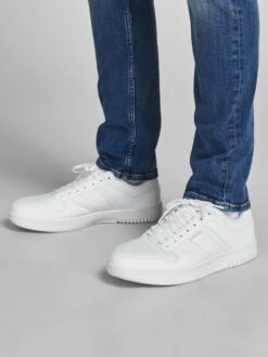 Jack & Jones Casual Sneakers Sneakers Laag Jam Heren Wit -Herenschoenen Winkel a2738a65a11c88e4dd93797c0d0aa4f1