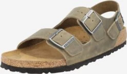 Birkenstock Sandalen & Pantoffels Sandalen Milano Heren Kaki