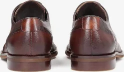 Kazar Nette Schoenen Veterschoen Heren Donkerbruin -Herenschoenen Winkel b324caf4d0f42a0852833dec0ce32a48