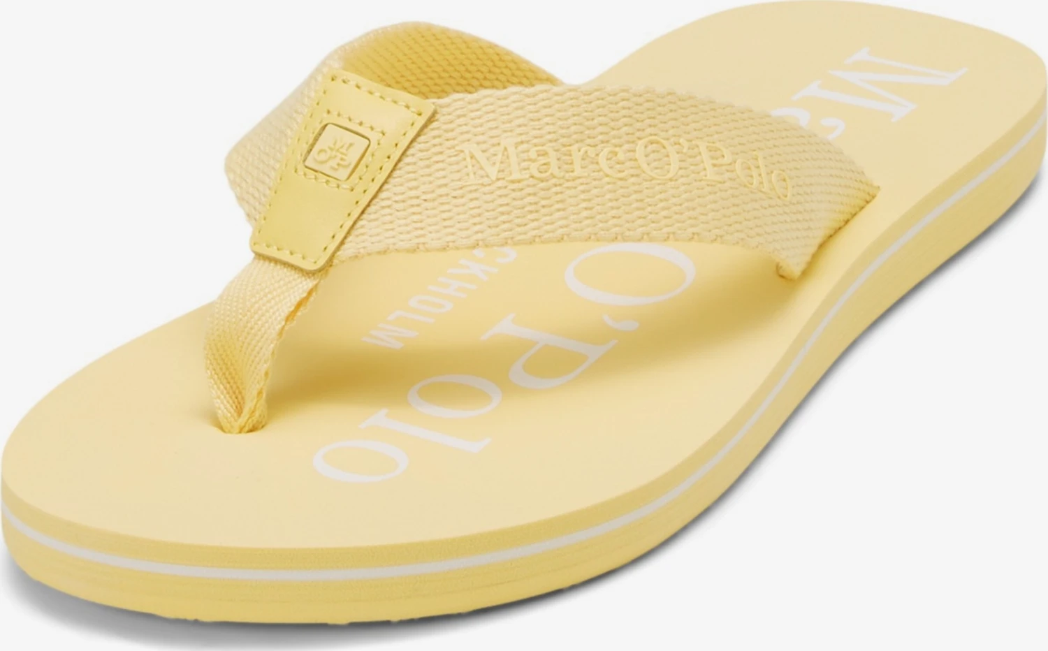 Marc O'Polo Slippers Teenslippers Heren Geel 1 Marc O'Polo Slippers Teenslippers Heren Geel